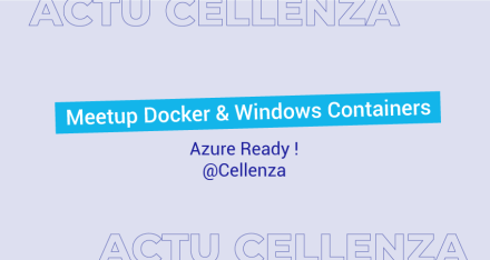 Meetup Docker & Windows Containers : Azure Ready ! @Cellenza