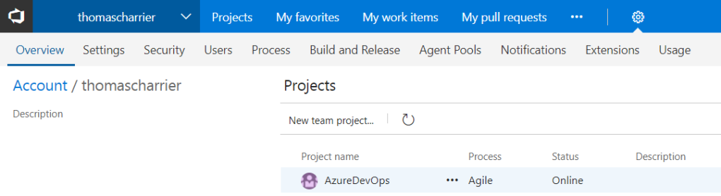 Azure DevOps Project