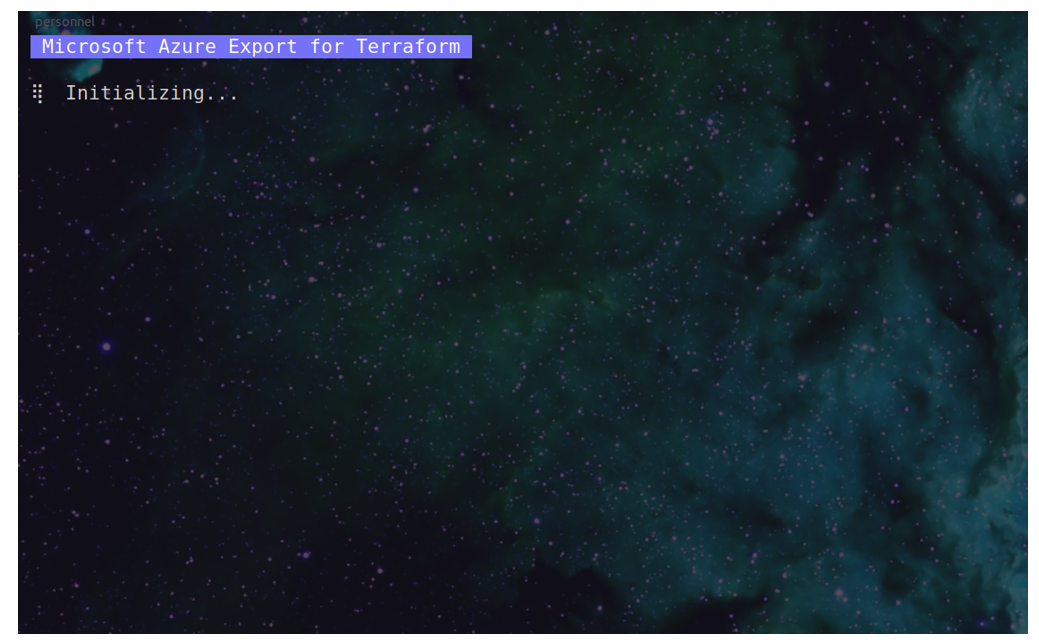Microsoft Azure Export for Terraform